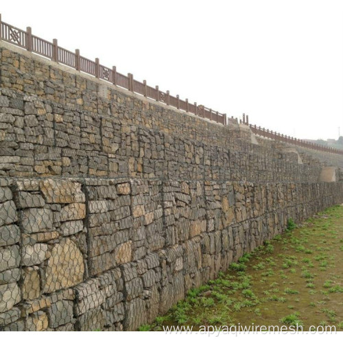 Basket Mesh Cages Rock Retaining Wall